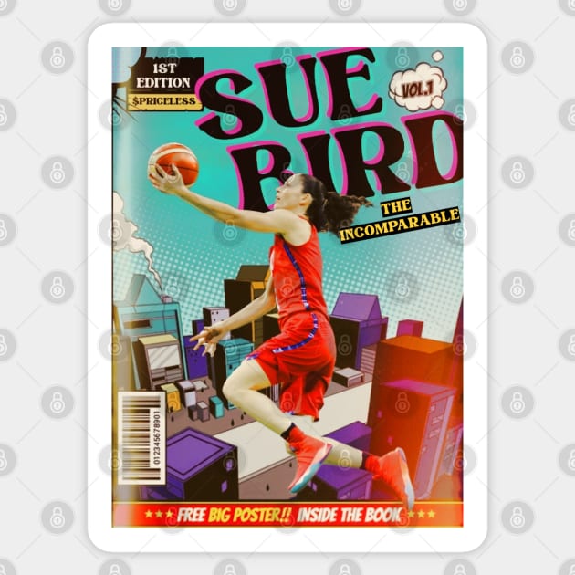 sue bird comic book Sticker by gritcitysports